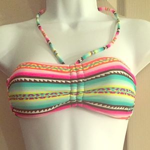 Op swimsuit top bandeau nwt